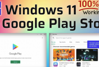 Cara Menginstall Google Play Windows 11